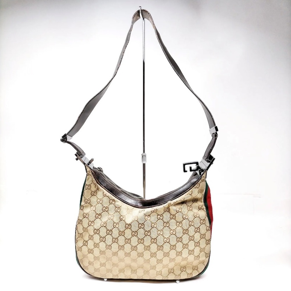 Gucci Shelly Web shoulder bag